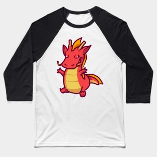 Baby dragon red cute Baseball T-Shirt